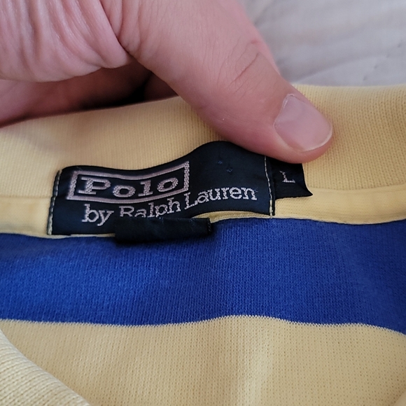 Polo by Ralph Lauren Knitted Polo Sz L - Picture 3 of 6